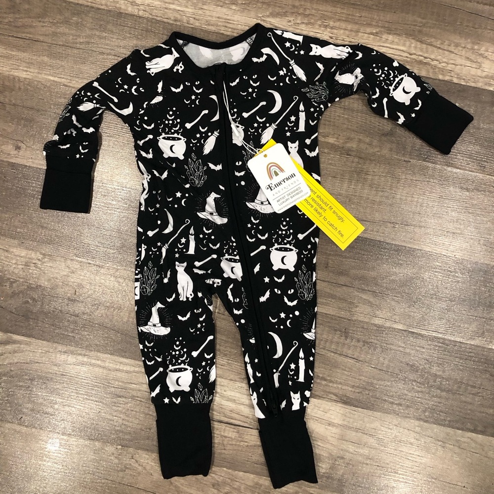 Emerson and friends halloween bamboo jumper